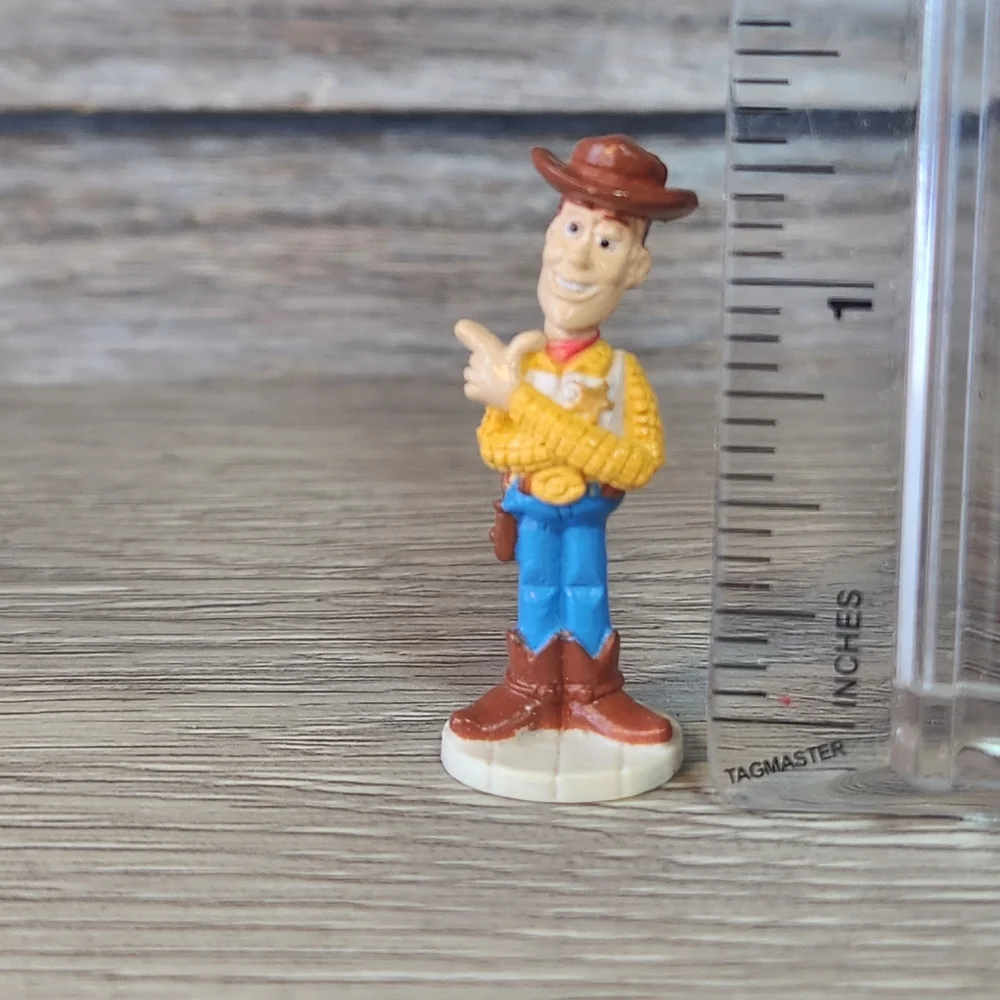 Disney Woody Miniature Mini Figurine Toy Story Pixar